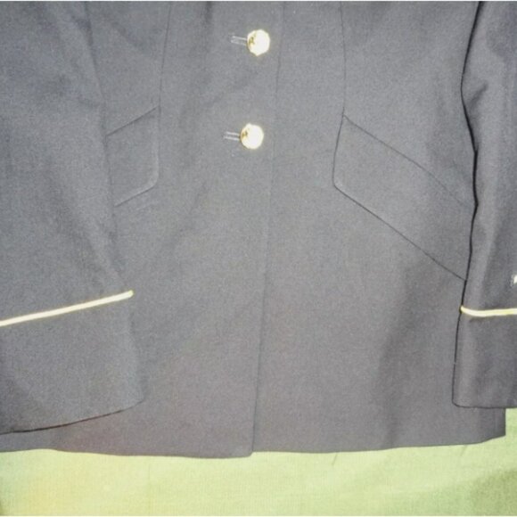 BREMEN BOWDON WOMEN's sz8WT ASU ARMY SERVICE UNIFORM JACKET BLUE LD 3855 - Picture 4 of 12
